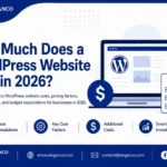 WordPress website development costs in 2026